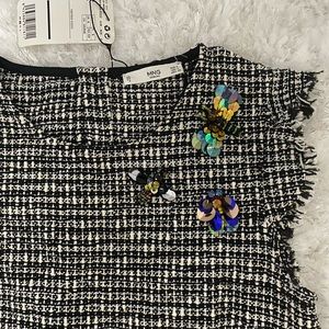 Mango Dress with appliqué